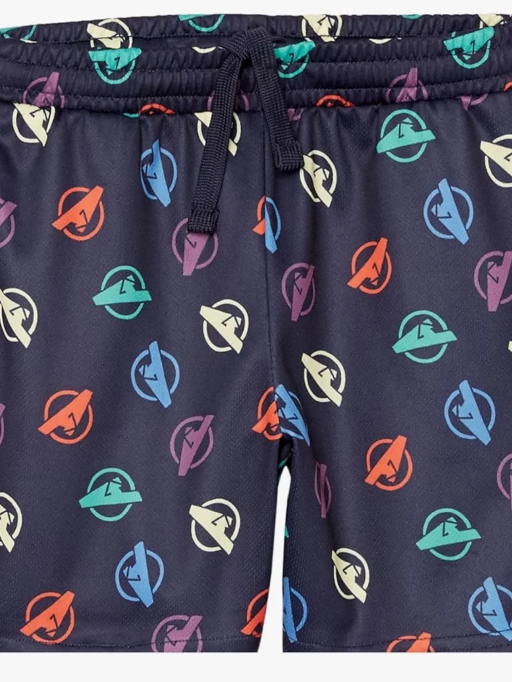 Marvel Avenger Kids Blue Athletic Shorts blue Multicolor Logo 2 Pairs youth med